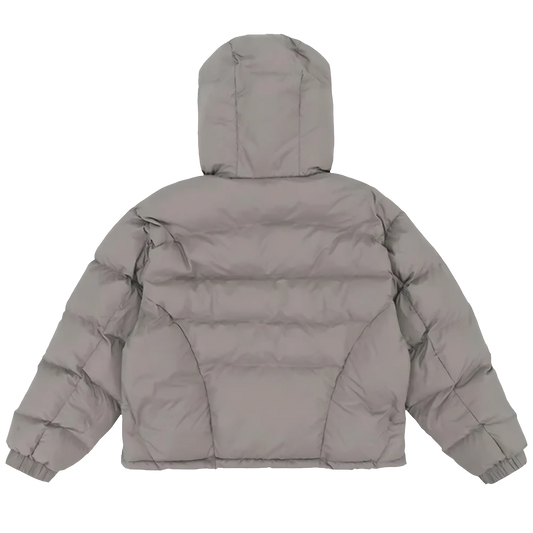 Concrete Grey Apex Puffer Jacket