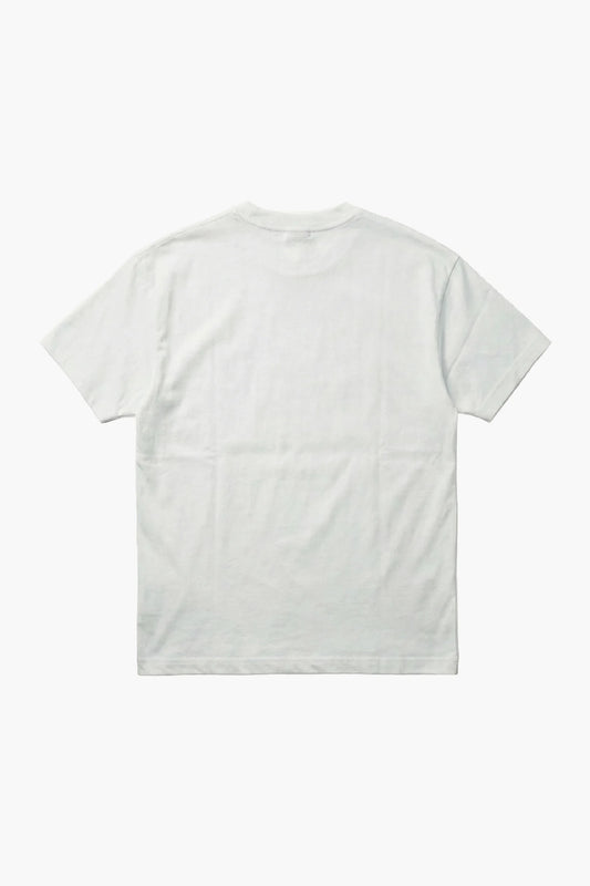 White t-shirt on a white background