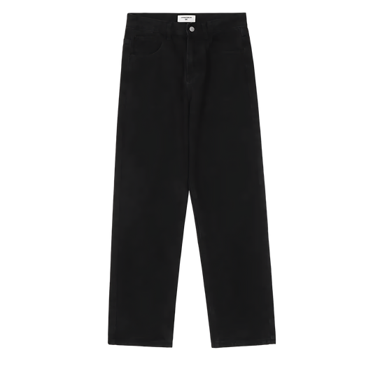 Wide Stiffened Denim Trouser