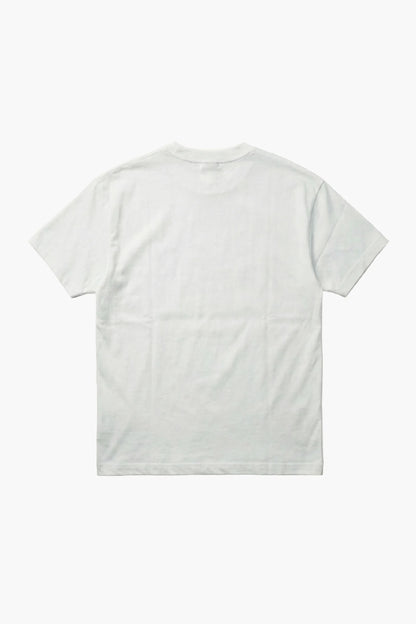 White t-shirt on a white background
