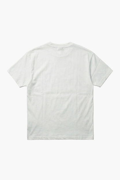 White t-shirt on a white background