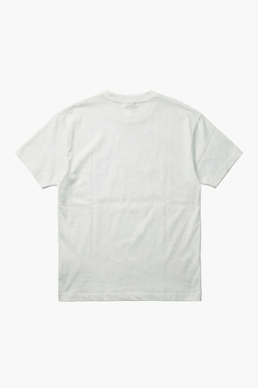 White t-shirt on a white background